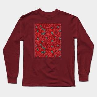 red tiger Long Sleeve T-Shirt